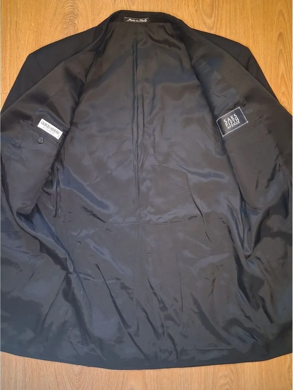 Giorgio Armani Black Men's Tuxedo Jacket and Pants